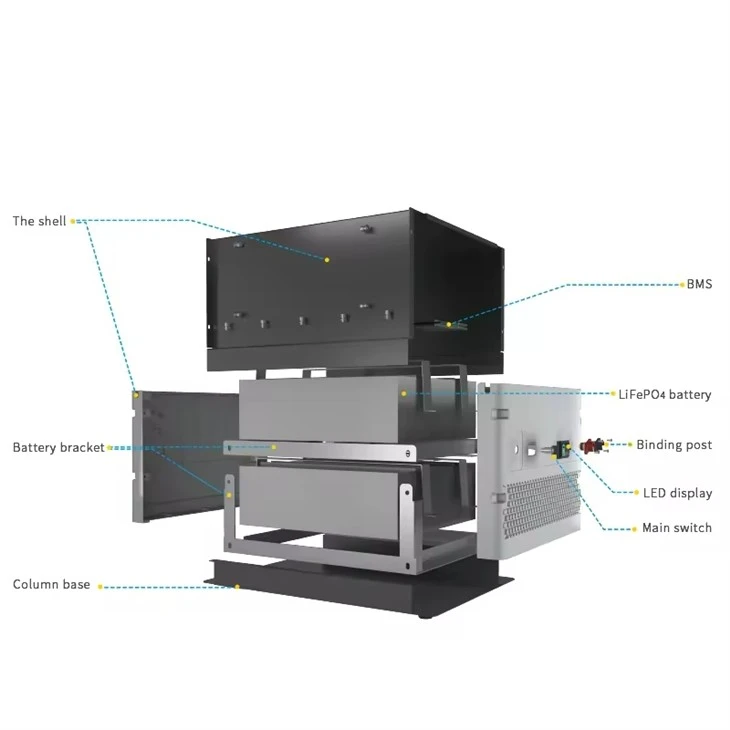 48V 200Ah 300Ah 250Ah Rack-mount Solar Batteries Lithium Ion 48 Volts Batteries for Solar Home System factory